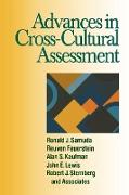 Advances in Cross-Cultural Assessment