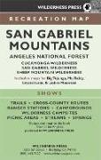 Map San Gabriel Mountains