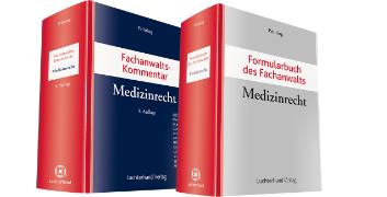 Bundle Fachanwaltskommentar Medizinrecht + Formularbuch des Fachanwalts Medizinrecht