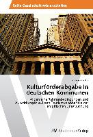 Kulturförderabgabe in deutschen Kommunen