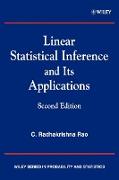 Linear Statistical Inference and Its Applications