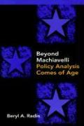 Beyond Machiavelli