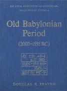 Old Babylonian Period (2003-1595 B.C.)