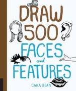 Draw 500 Faces and Features