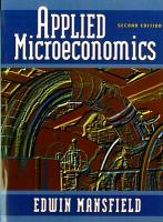 Applied Microeconomics