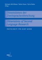 Dimensionen der Zweitsprachenforschung / Dimensions of Second Language Research