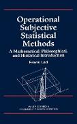 Operational Subjective Statistical Methods