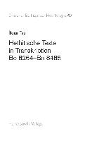 Hethitische Texte in Transkription Bo 8264-Bo 8485