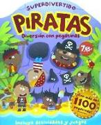 Diversión con pegatinas. Piratas