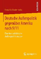 Deutsche Außenpolitik gegenüber Amerika nach 9/11