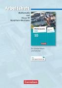 Mathematik real, Differenzierende Ausgabe Nordrhein-Westfalen, 10. Schuljahr, Arbeitsheft mit eingelegten Lösungen, Mit Prüfungsvorbereitung