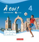 À toi !, Vier- und fünfbändige Ausgabe, Band 4, Lehrermaterialien mit CD-Extra im Ordner, CD-ROM und CD auf einem Datenträger