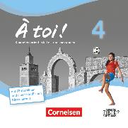 À toi !, Vier- und fünfbändige Ausgabe, Band 4, Leistungsmessungen, CD-Extra, CD-ROM und CD auf einem Datenträger