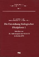 Die Entstehung biologischer Disziplinen I und weitere Beiträge zur 10. Jahrestagung der DGGTB in Berlin 2001