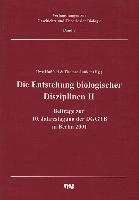 Die Entstehung biologischer Disziplinen II und weitere Beiträge zur 10. Jahrestagung der DGGTB in Berlin 2001