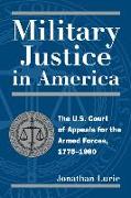 Military Justice in America