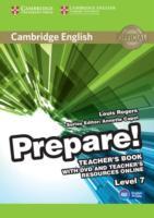 Cambridge English Prepare! Level 7 Teacher's Book with DVD and Teacher's Resources Online