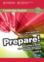 Cambridge English Prepare! Level 5 Teacher's Book with DVD and Teacher's Resources Online