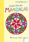 Bunte Welt der Mandalas. Blumen und Blätter