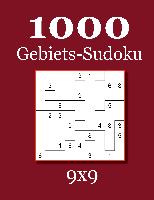 1000 Gebiets-Sudoku 9x9