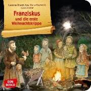 Franziskus und die erste Weihnachtskrippe. Mini-Bilderbuch