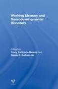 Working Memory and Neurodevelopmental Disorders