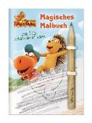 Der kleine Drache Kokosnuss - Magisches Malbuch mit Bleistift