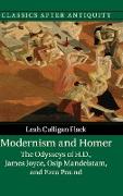 Modernism and Homer