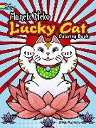 Maneki Neko Lucky Cat Coloring Book