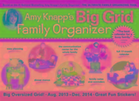 2014 Amy Knapp's Big Grid Family Wall Calendar