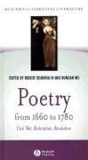 Poetry from 1660 to 1780: Civil War, Restoration, Revolution