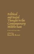 Political and Social Thought in the Contemporary Middle East