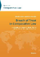 Breach of Trust in Comparative Law