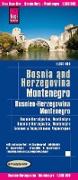 Reise Know-How Landkarte Bosnien-Herzegowina, Montenegro / Bosnia and Herzegovina, Montenegro (1:350.000)