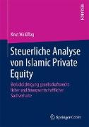 Steuerliche Analyse von Islamic Private Equity