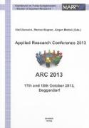 Applied Research Conference 2013