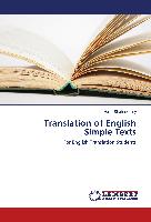 Translation of English Simple Texts