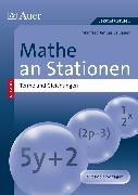 Mathe an Stationen Spezial Terme und Gleichungen
