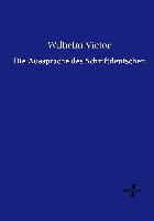 Die Aussprache des Schriftdeutschen