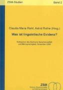 Was ist linguistische Evidenz?