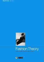 Fashion Theory: Volume 8, Issue 1: The Journal of Dress, Body and Culture