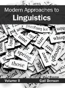 Modern Approaches to Linguistics