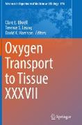 Oxygen Transport to Tissue XXXVII