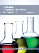 Advanced Analytical Procedures in Chemistry