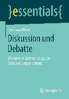 Diskussion und Debatte