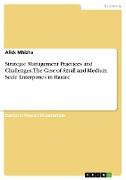 Strategic Management Practices and Challenges. The Case of Small and Medium Scale Enterprises in Harare