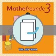 Mathefreunde, Ausgabe Nord/Süd 2015, 3. Schuljahr, Beilagen im 5er-Pack