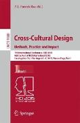 Cross-Cultural Design Methods, Practice and Impact