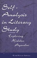 Self-Analysis in Literary Study