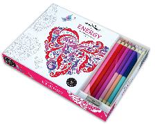 Vive le Color! Energy (Coloring Book and Pencils)